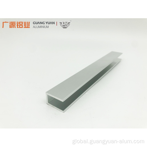 Aluminum Square Tube Aluminium Extrusion Profile U Shape Supplier